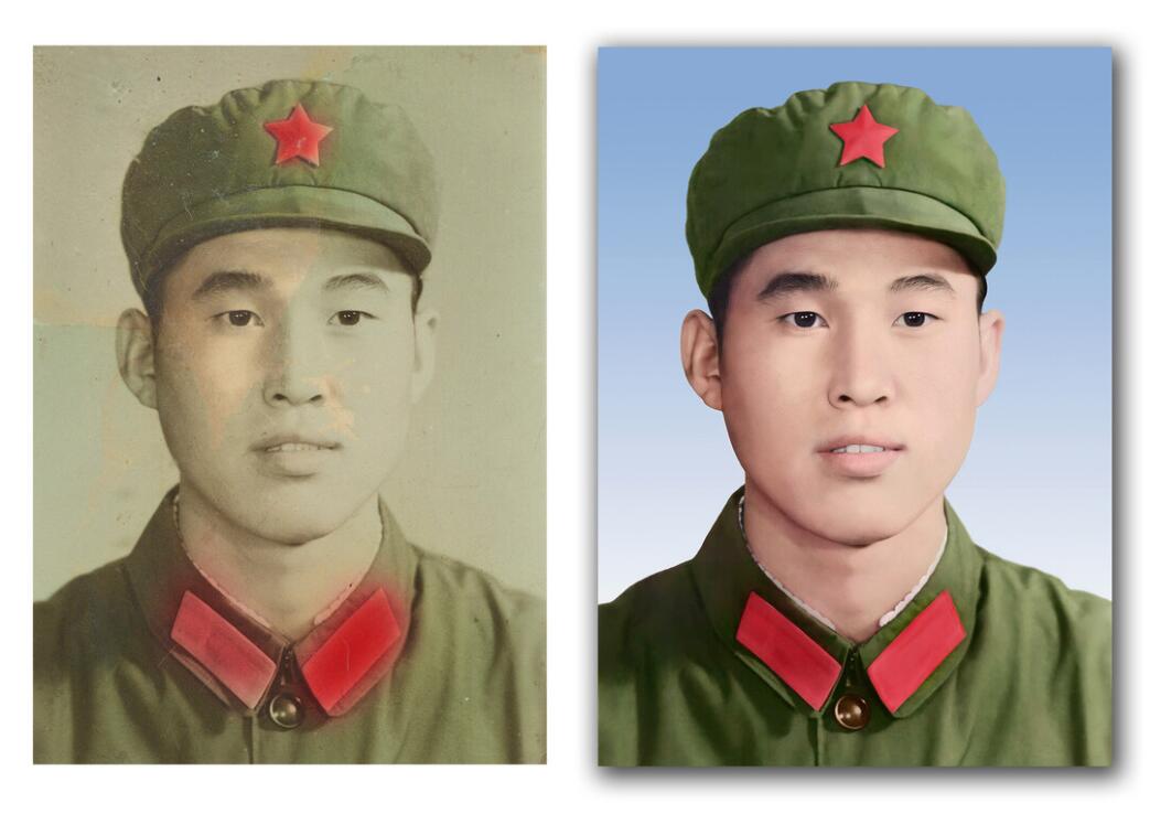 建始破损照片修复-18